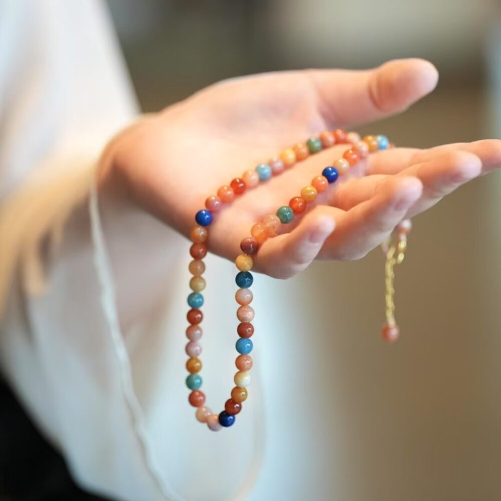 Coral Jade Clavicle Necklace Super Beautiful Candy Color - 图片 5