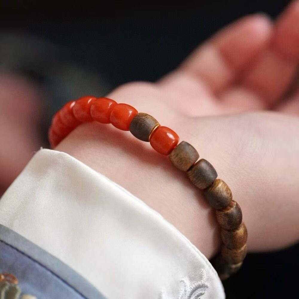 Nanhong Green Pine Bracelet Design - 图片 4