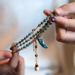Stone Age Turquoise Necklace Design