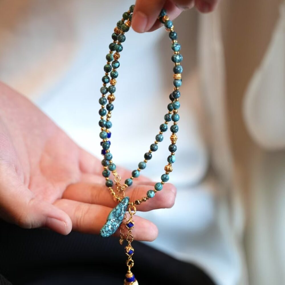 Stone Age Turquoise Necklace Design - 图片 3