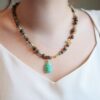 Natural Agarwood Necklace - 图片 2
