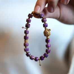 Purple Dream Sugilite Bracelet Design
