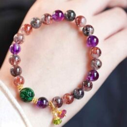 The most beautiful super seven bracelets under the sun