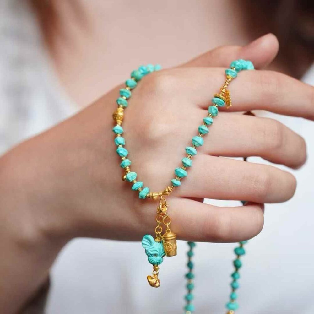 Turquoise necklace design - 图片 3
