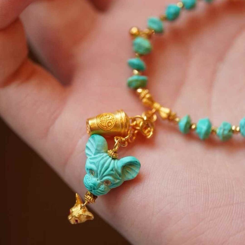Turquoise necklace design - 图片 5