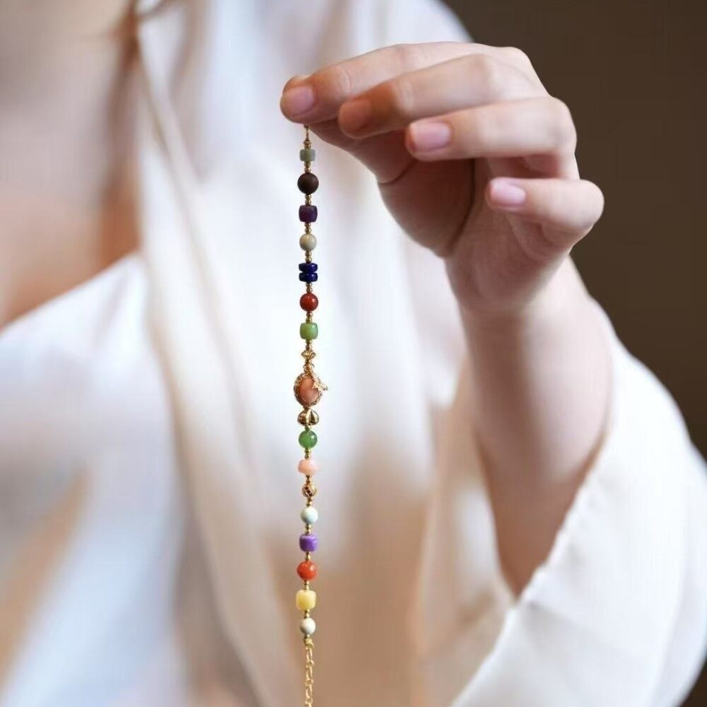 Healing candy-colored multi-treasure bracelet - 图片 6