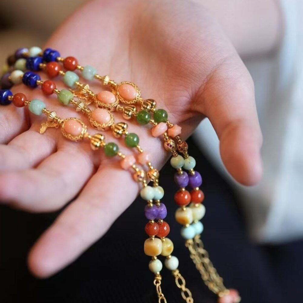 Healing candy-colored multi-treasure bracelet - 图片 5