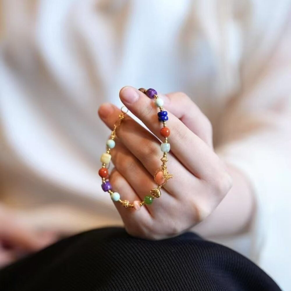 Healing candy-colored multi-treasure bracelet - 图片 4