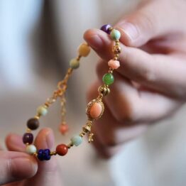 Healing candy-colored multi-treasure bracelet