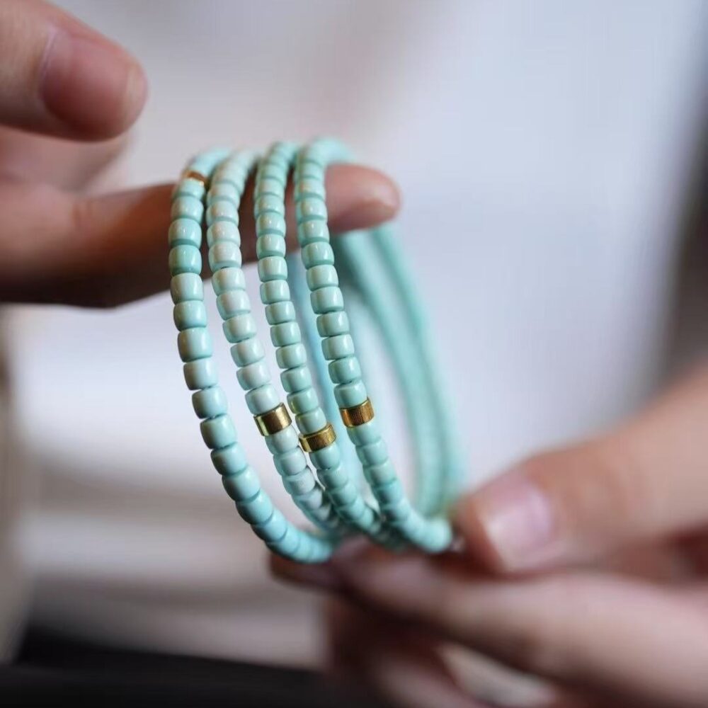 Turquoise Seiko Straight Cut Bracelet - 图片 3