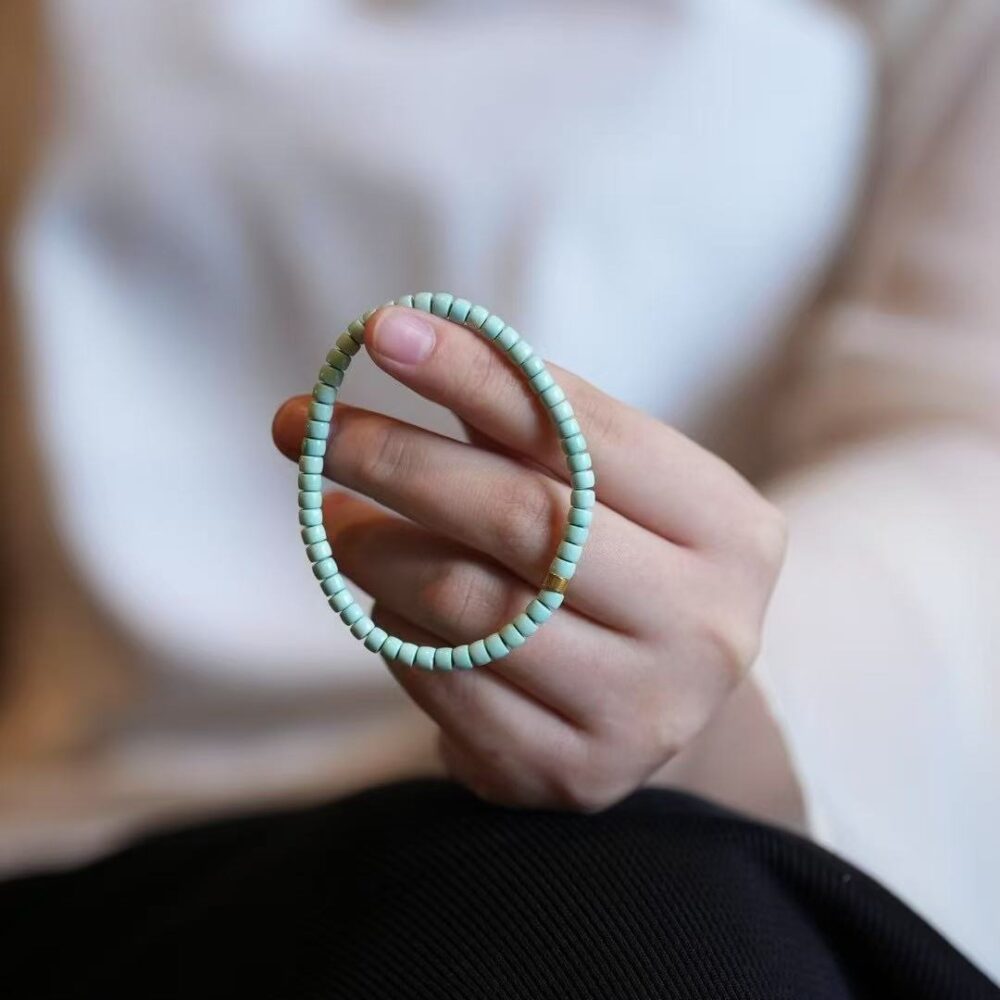Turquoise Seiko Straight Cut Bracelet - 图片 4