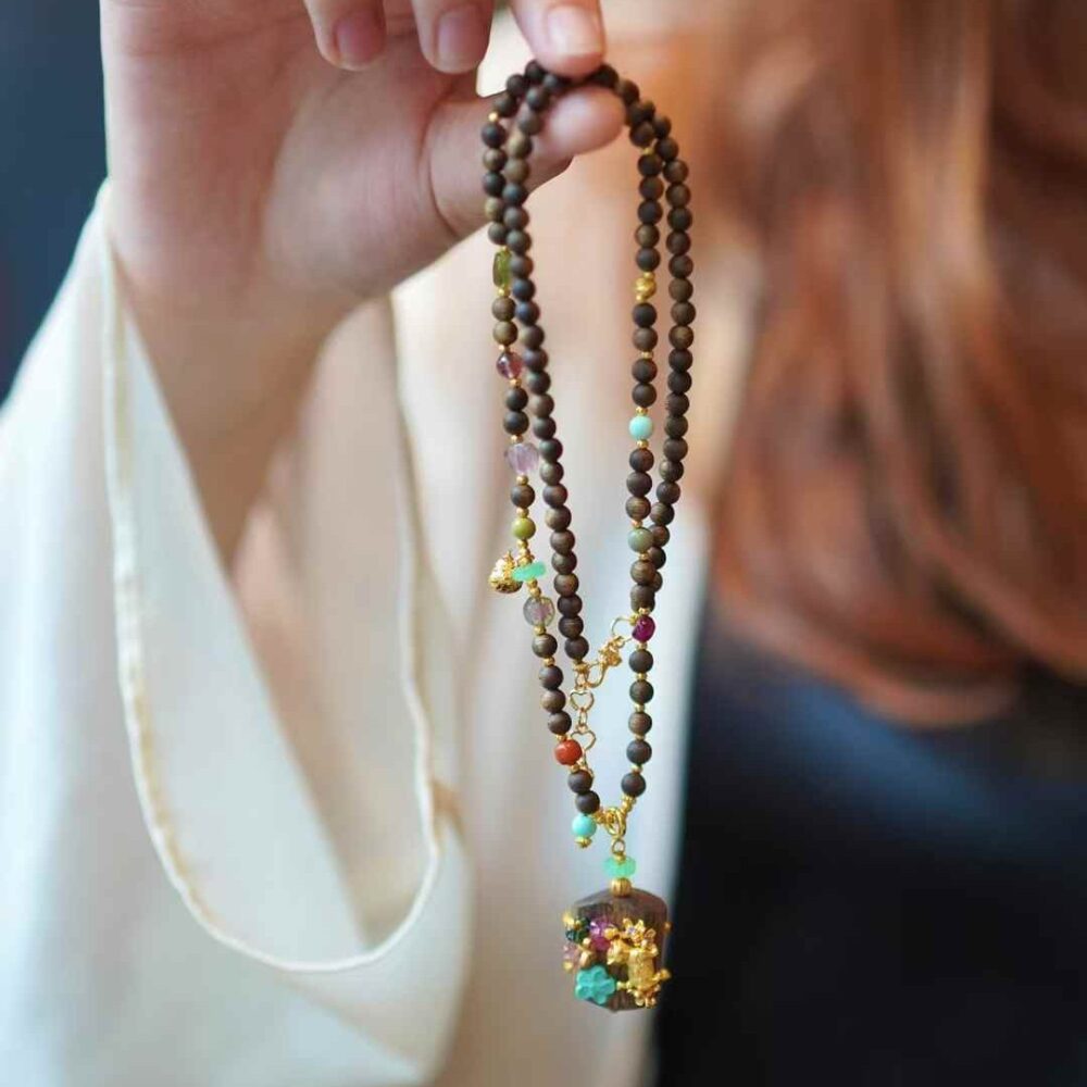 Agarwood Necklace Design - 图片 5