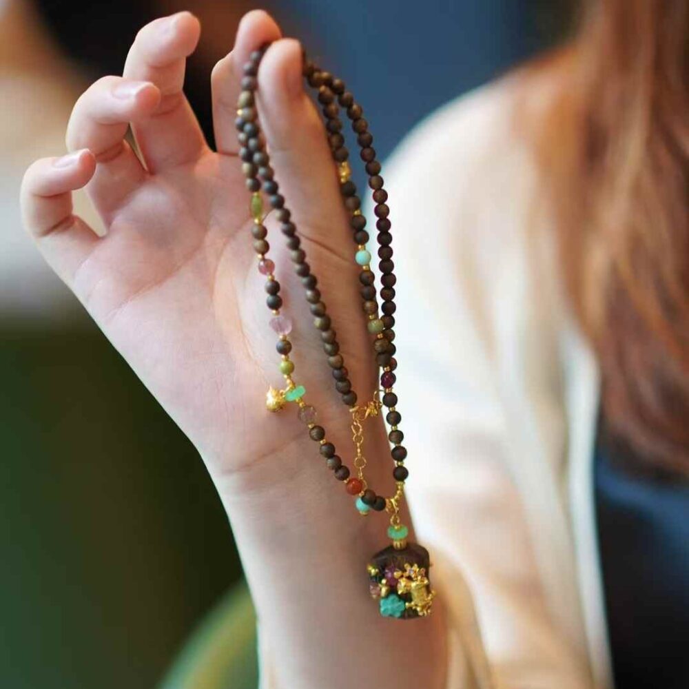 Agarwood Necklace Design - 图片 4