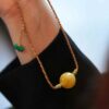 Beeswax handmade rope necklace - 图片 5