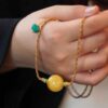 Beeswax handmade rope necklace - 图片 3