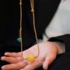 Beeswax handmade rope necklace - 图片 4