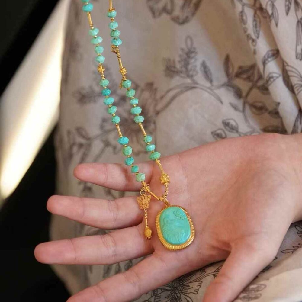 Turquoise necklace design - 图片 6