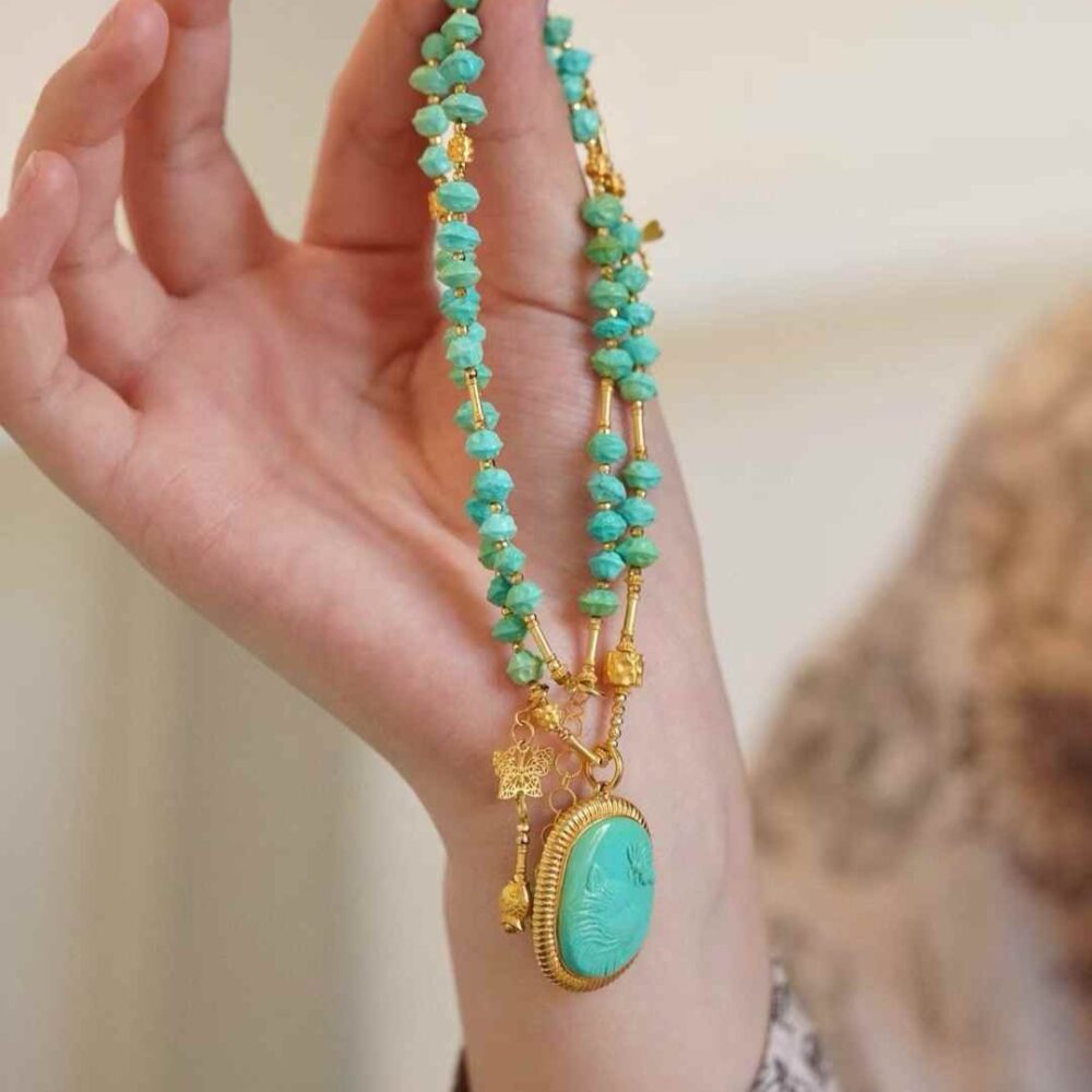 Turquoise necklace design - 图片 5