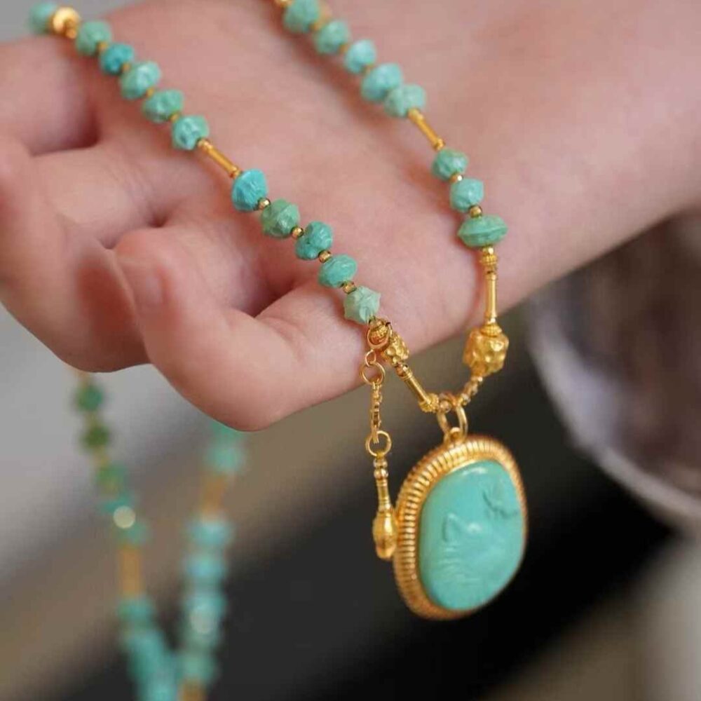 Turquoise necklace design - 图片 4